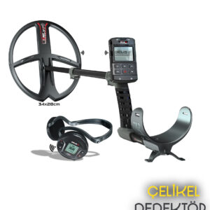 XP DEUS 2 DEDEKTÖR - Ana Kontrol Ünitesi, WS6 Kablosuz Kulaklık, ve 34X28CM FMF Başlık