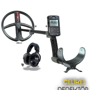 XP DEUS 2 DEDEKTÖR - Ana Kontrol Ünitesi, WSA2XL Kablosuz Kulaklık, ve 28CM FMF Başlık