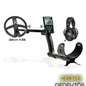 XP DEUS DEDEKTÖR - Ana kontrol Ünitesi, WS5 Kablosuz Kulaklık ve 22CM X35 Başlık