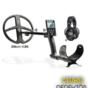 XP DEUS DEDEKTÖR - Ana kontrol Ünitesi, WS5 Kablosuz Kulaklık ve 28CM X35 Başlık