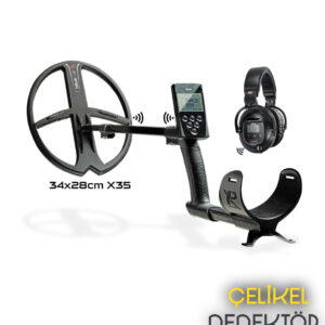 XP DEUS DEDEKTÖR - Ana kontrol Ünitesi, WS5 Kablosuz Kulaklık ve 34X28CM X35 Başlık