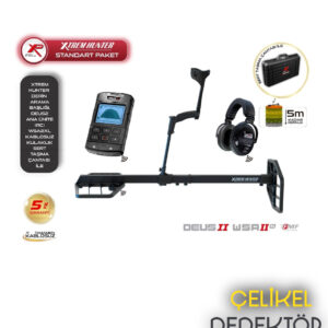 XP DEUS 2 DEDEKTÖR - Ana Ünite, WSA2XL Kulaklık ve Xtrem Hunter Derin Arama Başlığı